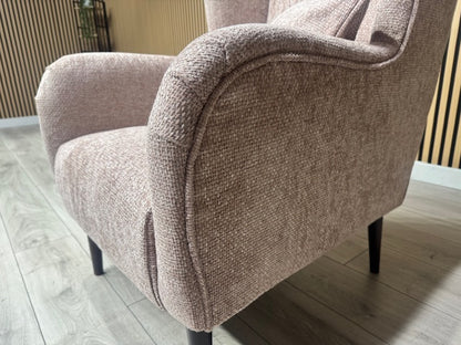 Laura Ashley LYNDEN Style Fabric Wingback Chair - RRP £999