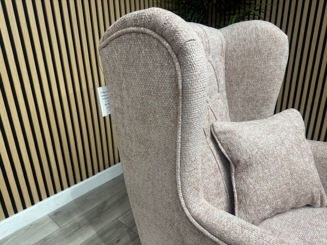 Laura Ashley LYNDEN Style Fabric Wingback Chair - RRP £999
