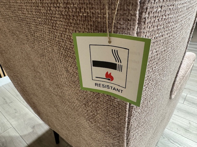 Laura Ashley LYNDEN Style Fabric Wingback Chair - RRP £999