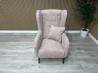 Laura Ashley LYNDEN Style Fabric Wingback Chair - RRP £999
