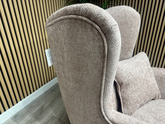 Laura Ashley LYNDEN Style Fabric Wingback Chair - RRP £999