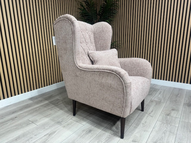 Laura Ashley LYNDEN Style Fabric Wingback Chair - RRP £999