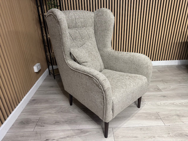 Laura Ashley LYNDEN Style Fabric Wingback Chair - RRP £999