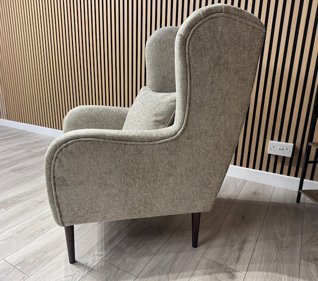 Laura Ashley LYNDEN Style Fabric Wingback Chair - RRP £999