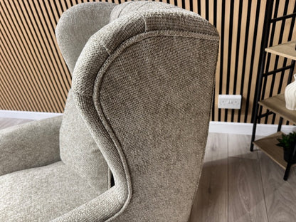 Laura Ashley LYNDEN Style Fabric Wingback Chair - RRP £999