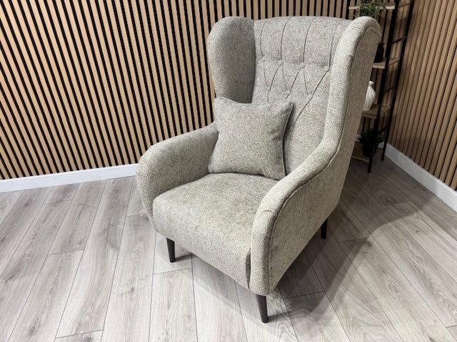 Laura Ashley LYNDEN Style Fabric Wingback Chair - RRP £999