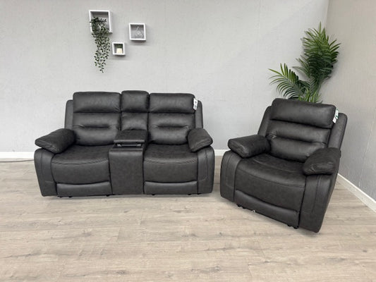 DFS Pierson 3 Seater + Armchair Power Recliners - RRP: £2400