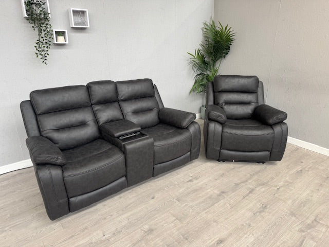 DFS Pierson 3 Seater + Armchair Power Recliners - RRP: £2400