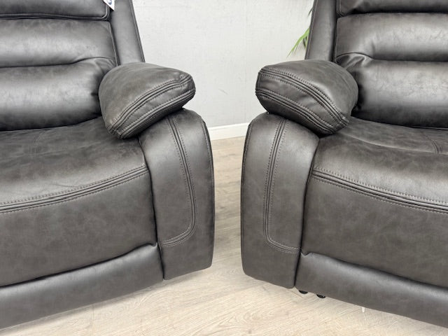 DFS Pierson 3 Seater + Armchair Power Recliners - RRP: £2400