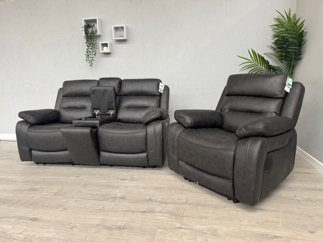 DFS Pierson 3 Seater + Armchair Power Recliners - RRP: £2400