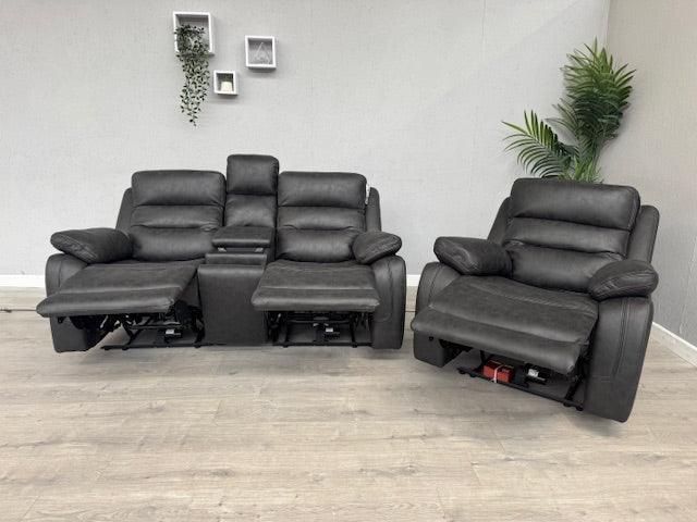 DFS Pierson 3 Seater + Armchair Power Recliners - RRP: £2400