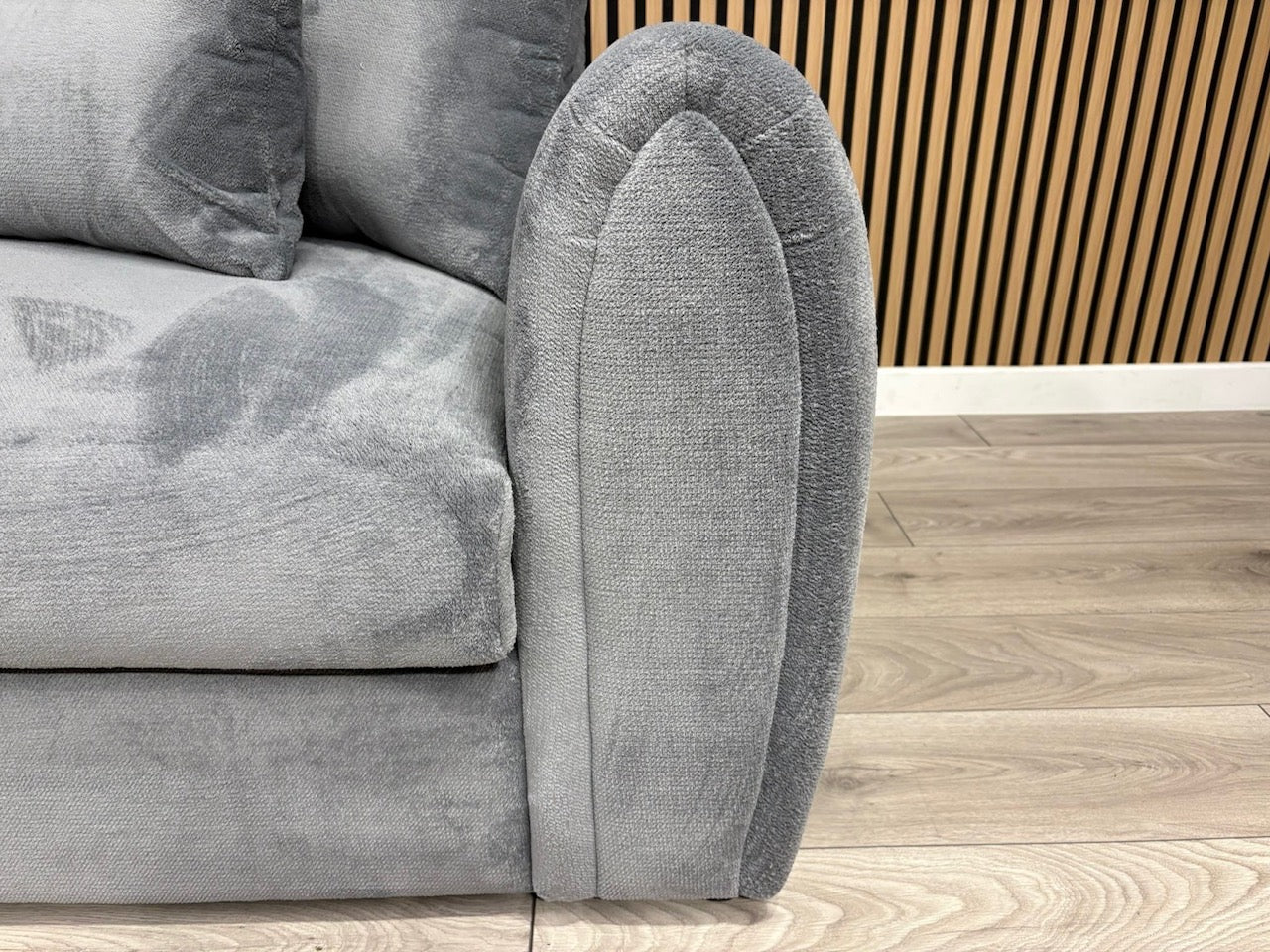 Sofology MARBLE ARCH Style Fabric LHF Corner Sofa, Grey - RRP £3,599