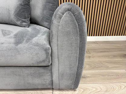 Sofology MARBLE ARCH Style Fabric LHF Corner Sofa, Grey - RRP £3,599