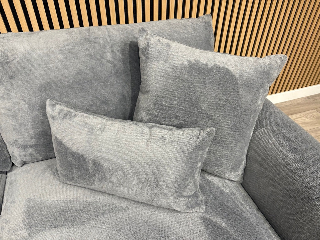 Sofology MARBLE ARCH Style Fabric LHF Corner Sofa, Grey - RRP £3,599