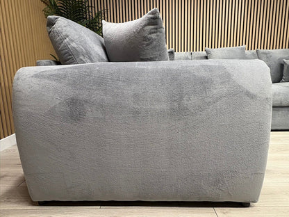 Sofology MARBLE ARCH Style Fabric LHF Corner Sofa, Grey - RRP £3,599