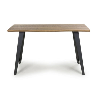 Nassau Natural Curved Console Table