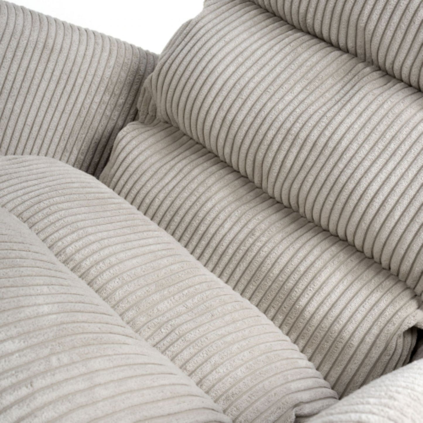 Mink Ribbed Corduroy Fabric 180 Degree Swivel Dining Chair