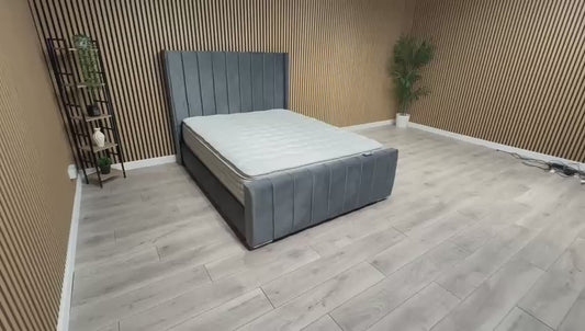 Aurel Bed Frame. Available in all sizes, Mattress Sold Separately
