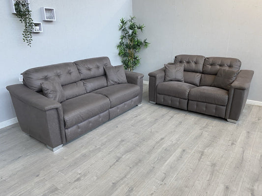 DFS - La-Z-Boy NEW HOLLYWOOD Fabric 3 + 2 Seater Sofa Set, Recliner - RRP £2,948